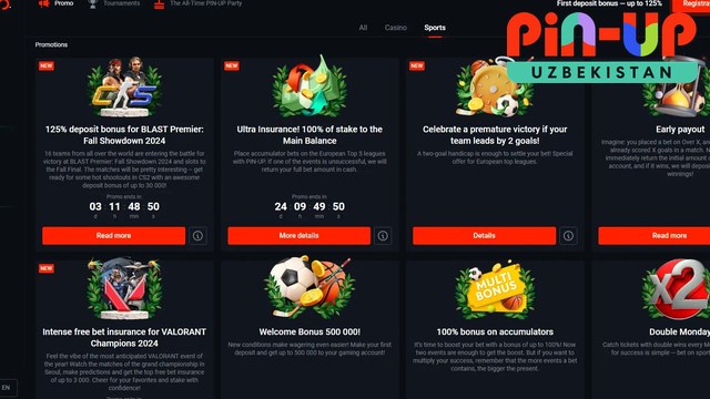 Kibersport sug‘urtasi — Pin-Up casino uzbekistan